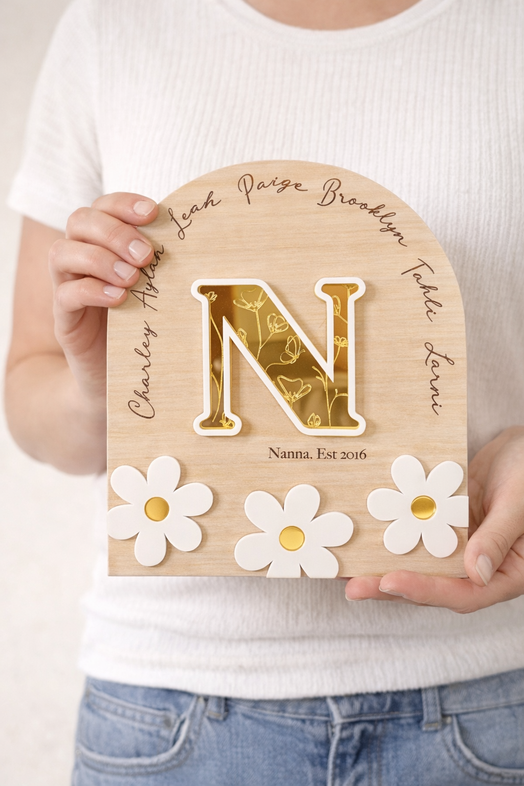 Personalised Nanna Plaque