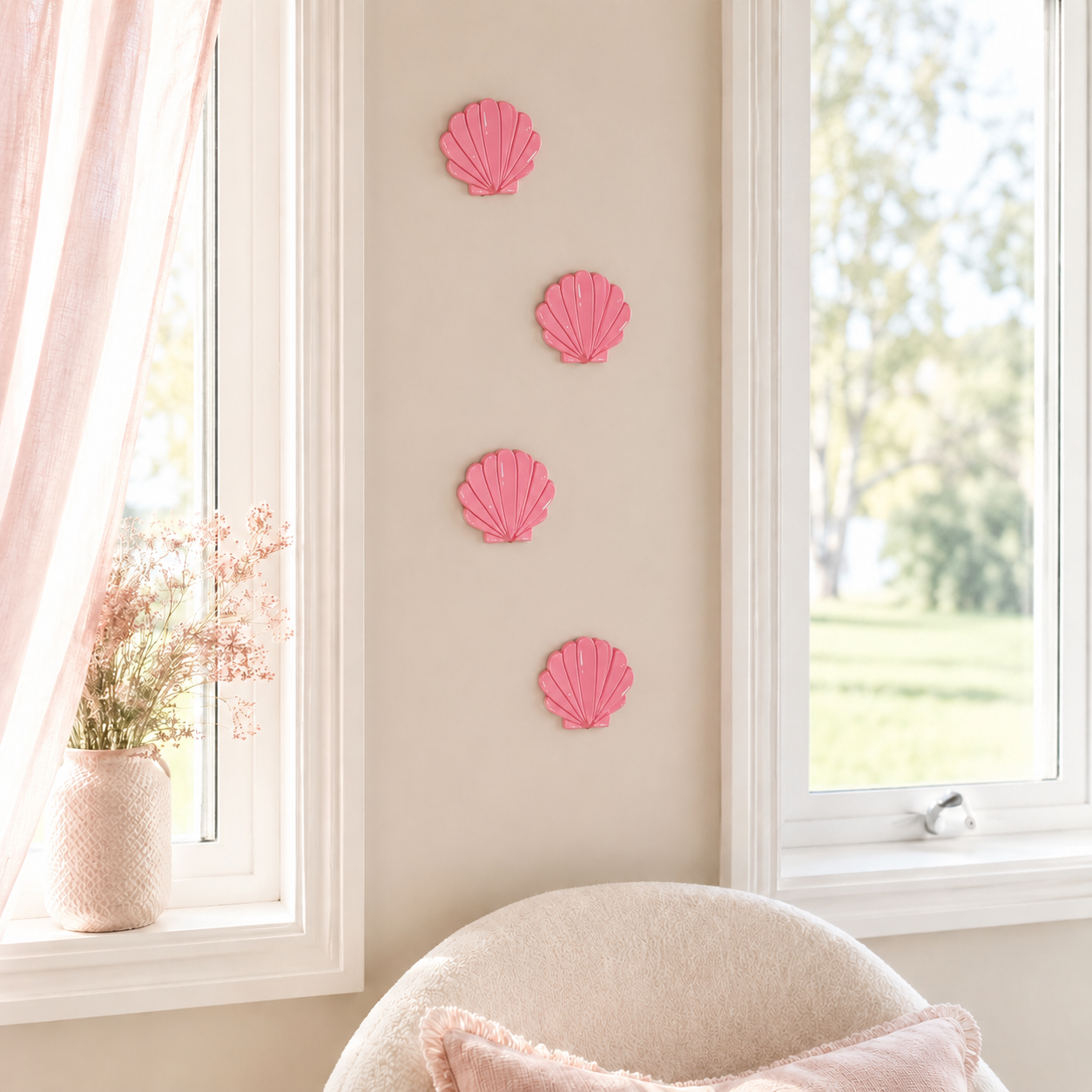 Seashell Costal Wall Decal