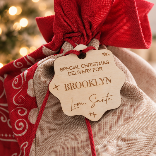 Santa Sack Delivery Tag