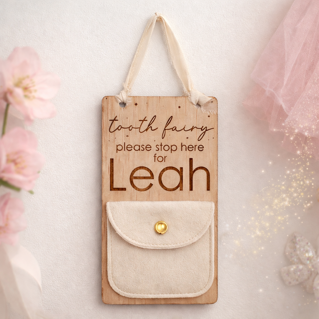 Personalised Tooth Fairy Door Hanger