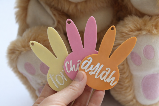 Bunny Easter Tag