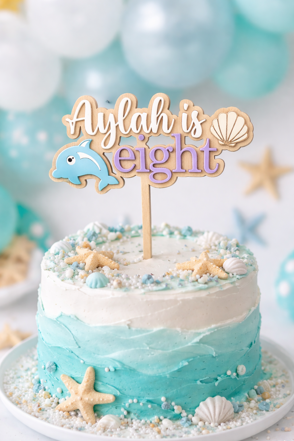Under the Sea Cake Topper