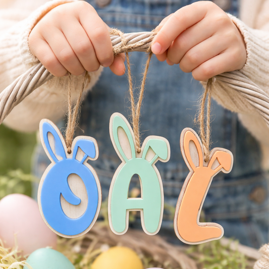 Easter Backet Initial Tag