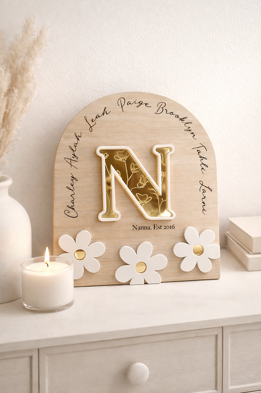 Personalised Nanna Plaque