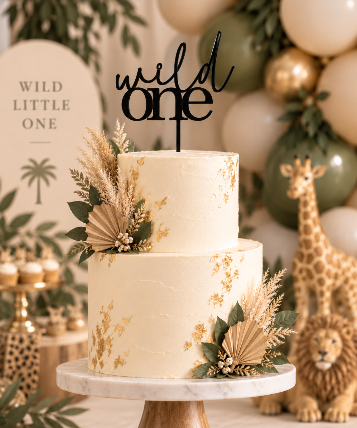 Wild One Cake Topper