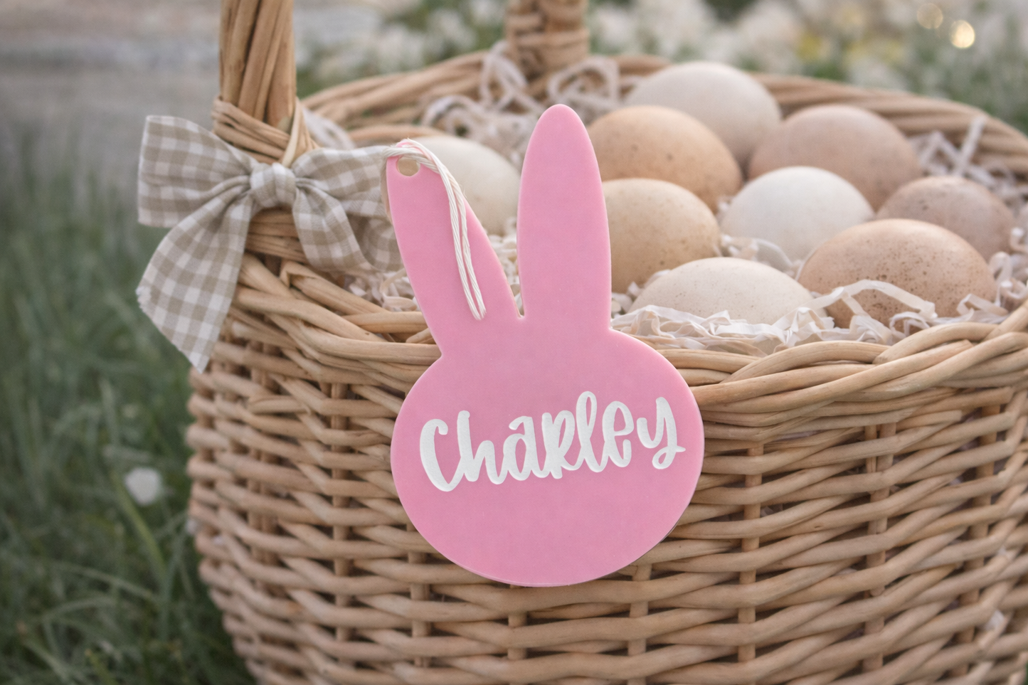 Bunny Easter Tag