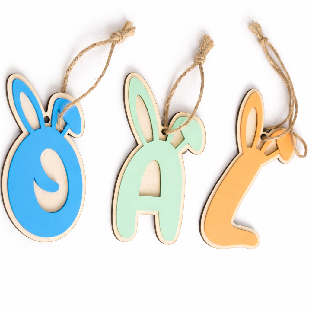 Easter Backet Initial Tag