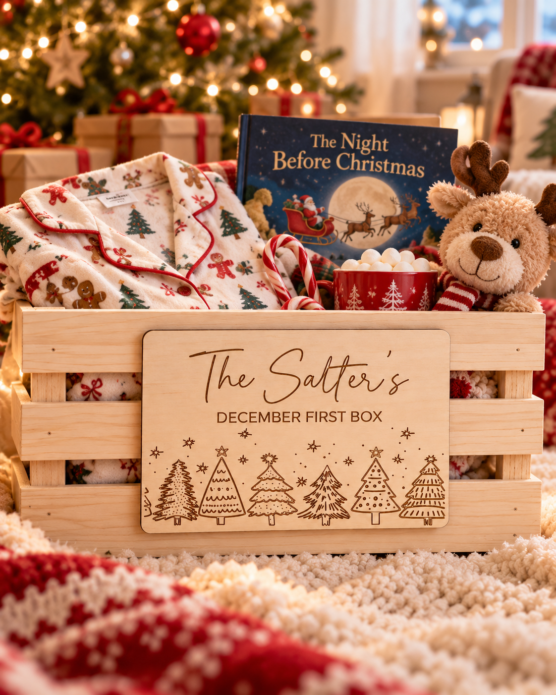 December First Box Sign