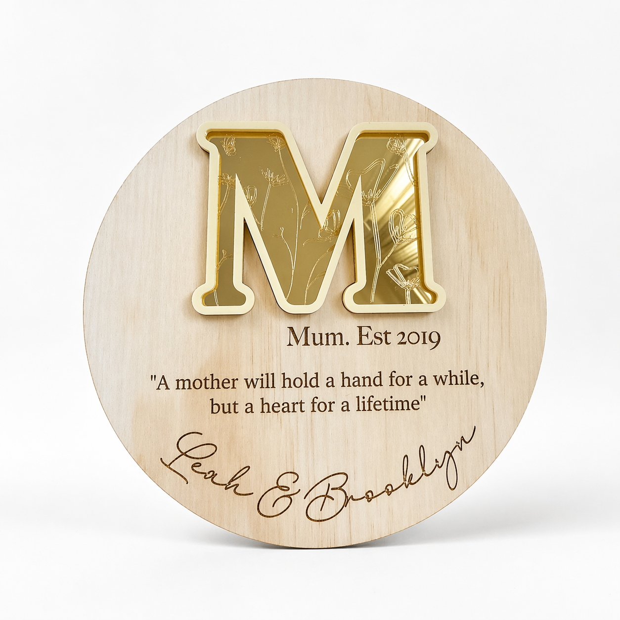 Mothers Day Plaque