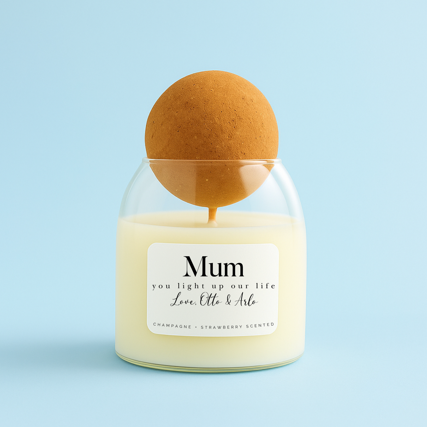 Personalised Mothers Day Candle