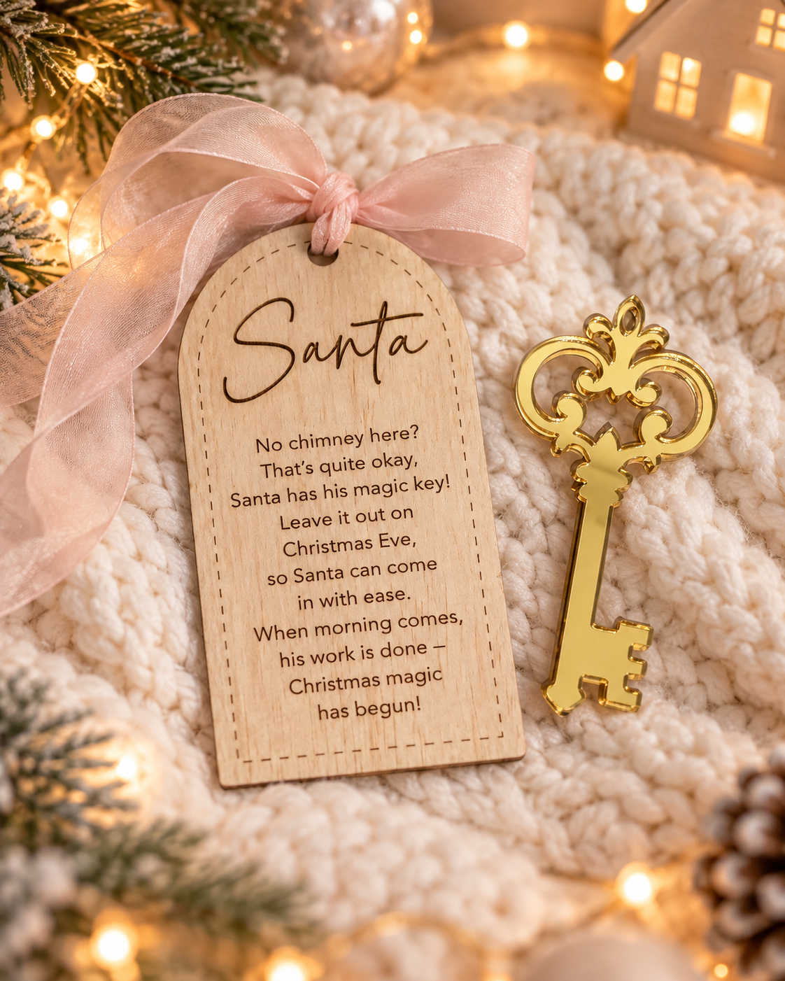 Santa Magic Key Christmas Keepsake