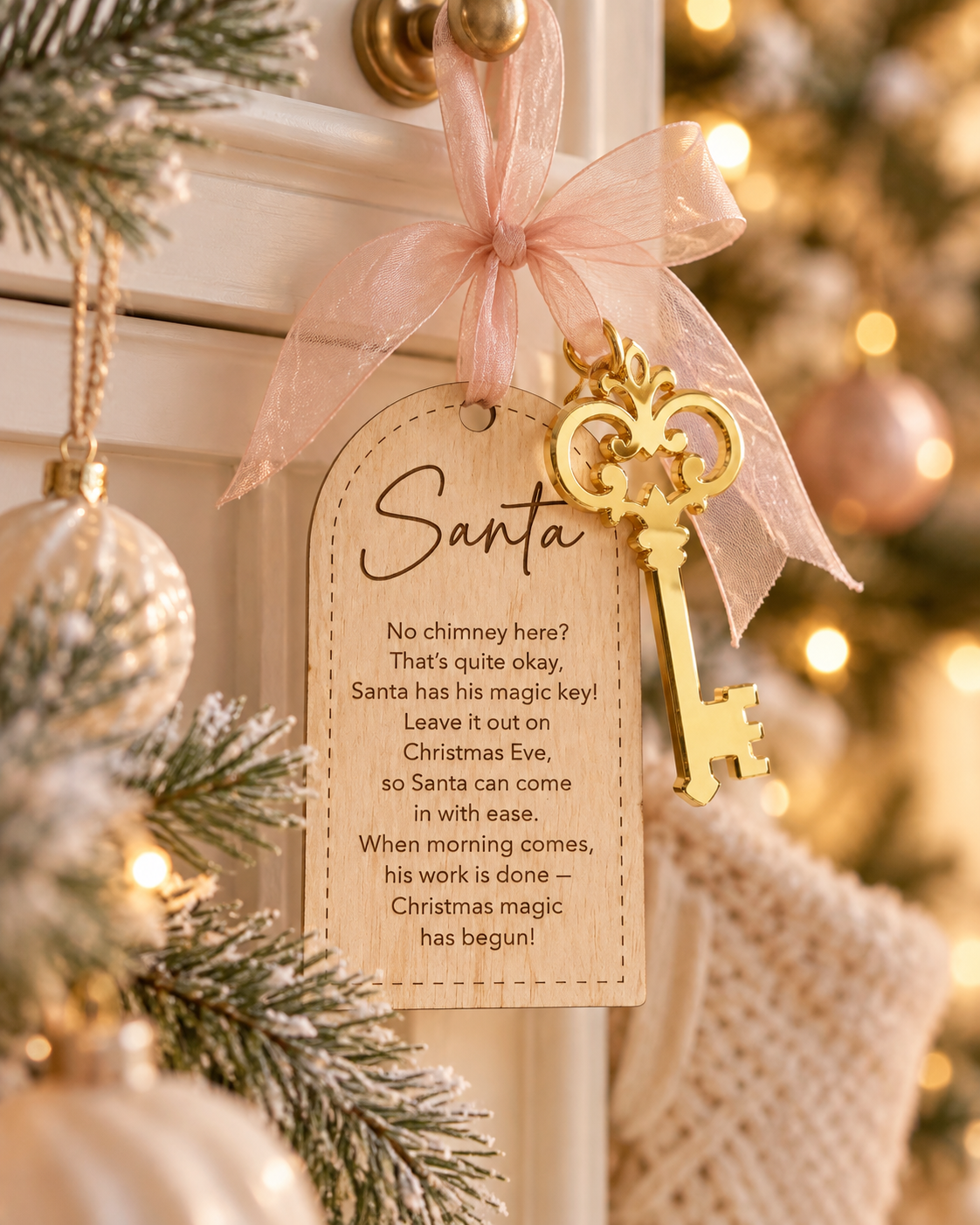 Santa Magic Key Christmas Keepsake