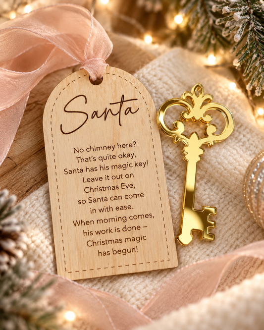 Santa Magic Key Christmas Keepsake