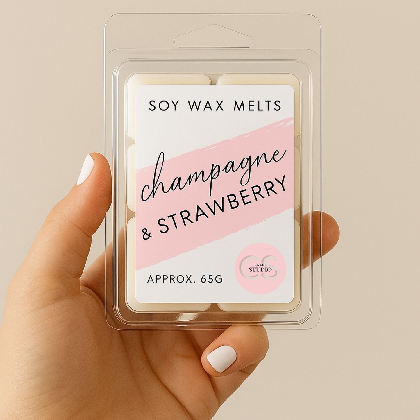 Champagne & Strawberry Wax Melt
